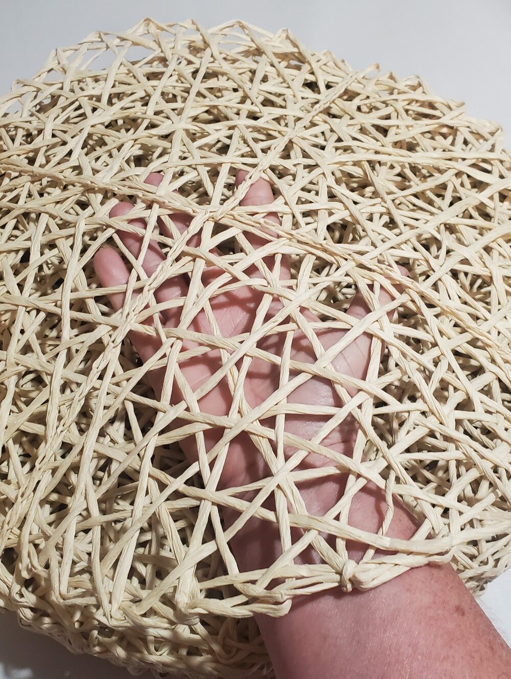 SIGRID OLSEN HOME SET 12 NWT. PAPER WEAVE PLACEMATS. BOHO WEDDINGS DINNERS. - Picture 7 of 7